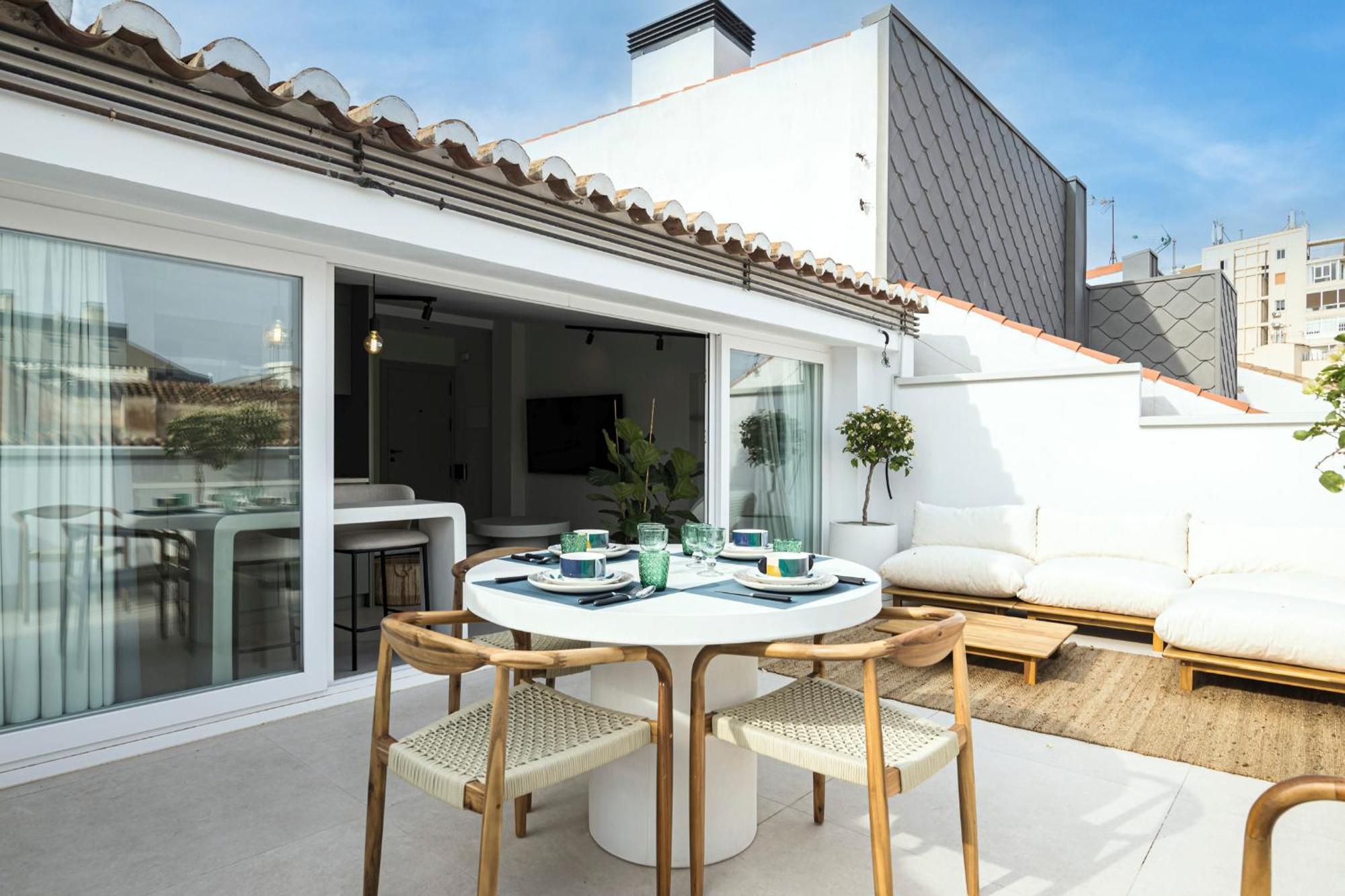 Atarazanas Suite, Atico Con Terraza Μάλαγα Εξωτερικό φωτογραφία